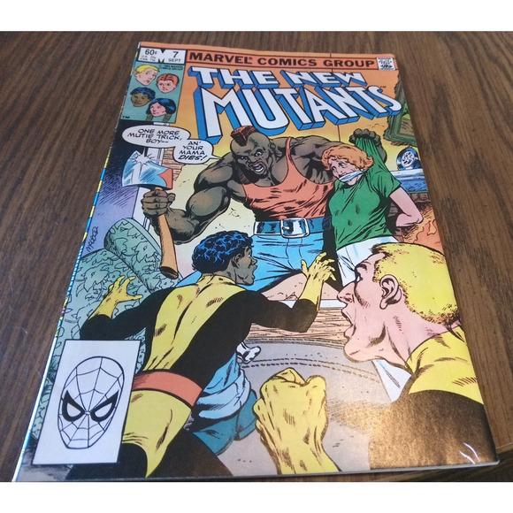 The New Mutants #7 (September 1983 Marvel Comics) - Picture 1 of 3